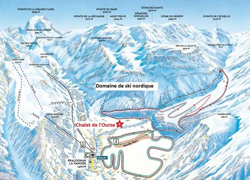 Chalet L'Ourse Avec Spa Pralognan-La-Vanoise France
