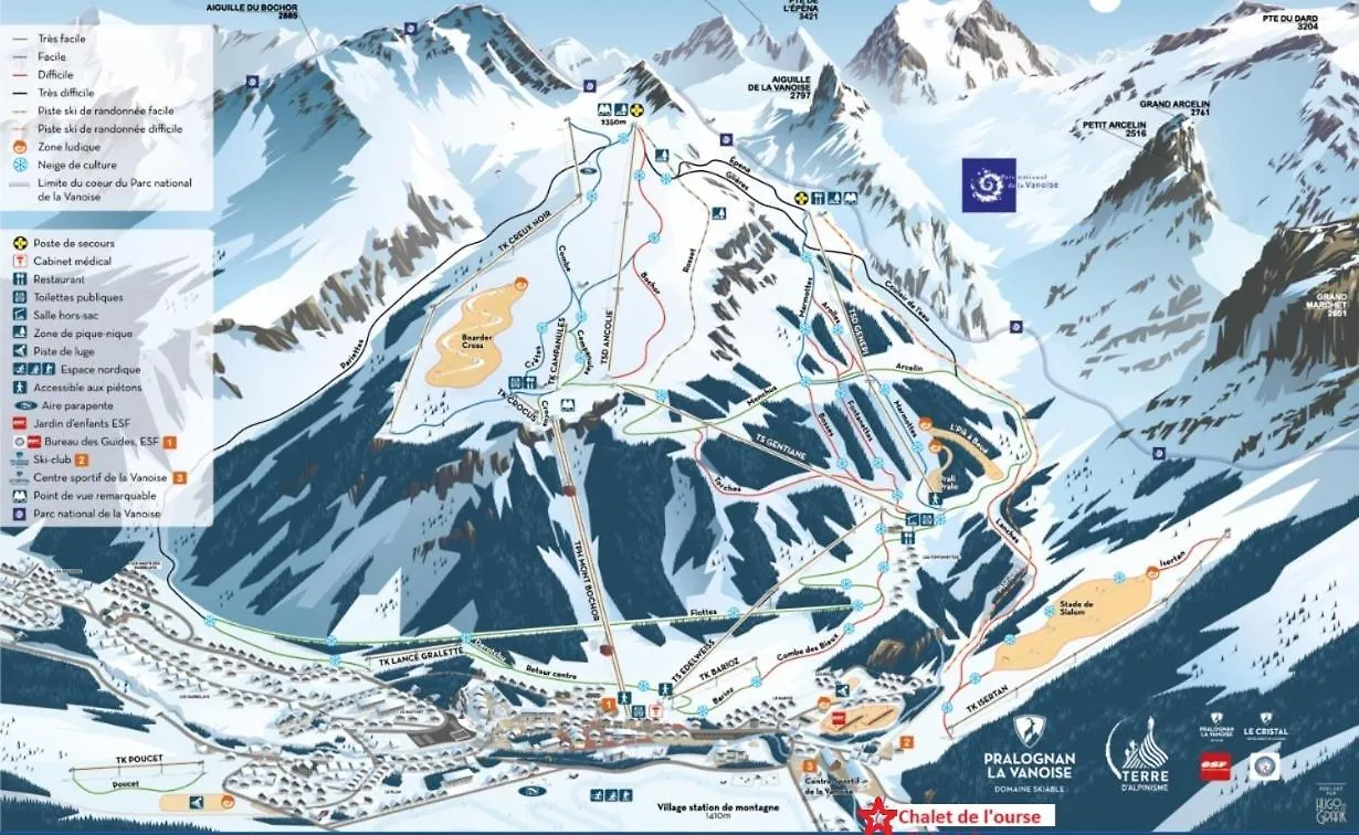 Chalet L'Ourse Avec Spa Pralognan-La-Vanoise
